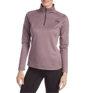 The North Face Glacier 1/4 Zip Jacket Womens Purple Medium